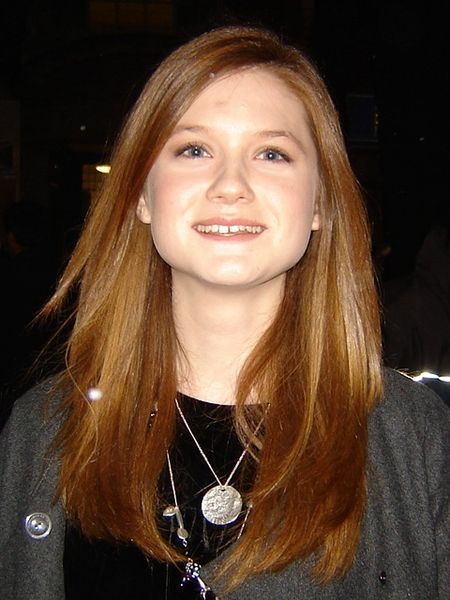 Bonnie Wright a.k.a. Ginny Weasley