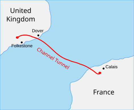 &quot;Channel Tunnel&quot; Terowongan Bawah Laut Terpanjang Ke Dua