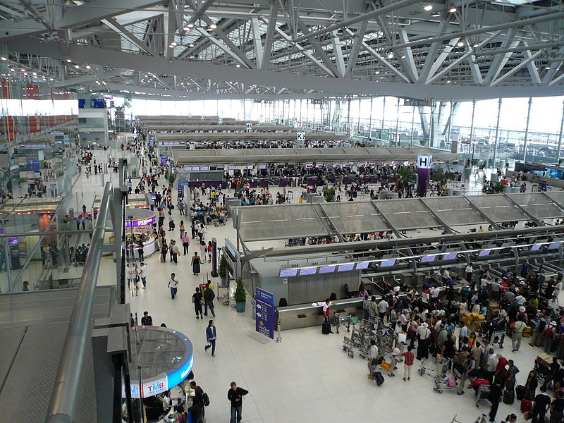 &gt;&gt;&quot;Suvarnabhumi Airport&quot; bandara thailand yang menakjubkan dunia&lt;&lt;