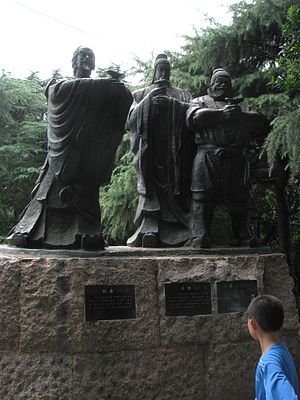 Guan Yu jendral terkenal di zaman tiga negara