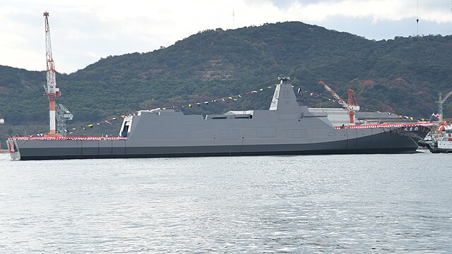 Jepang Resmi Perkenalkan Kumano, Kapal Fregat Dengan Kemampuan Siluman
