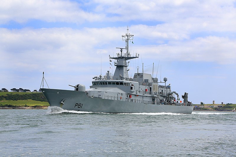 &#91;Irish News&#93; Meet the Oversized Irish Navy Patrol Vessel
