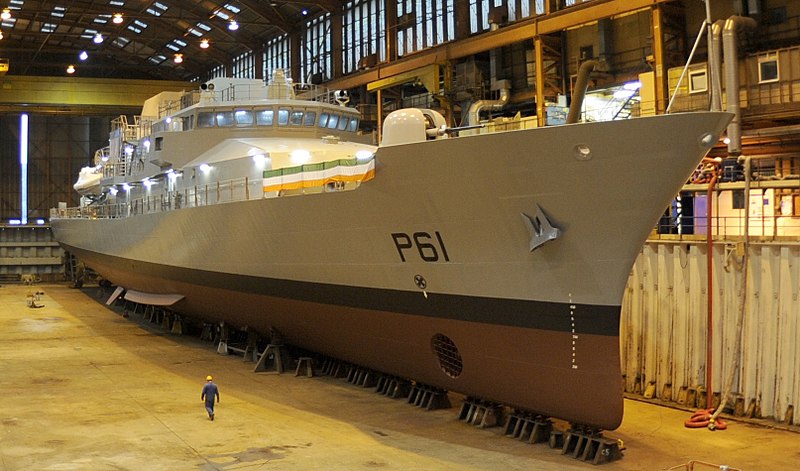 &#91;Irish News&#93; Meet the Oversized Irish Navy Patrol Vessel