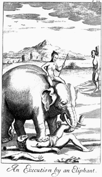 Hukuman Mati Dengan Menggunakan Gajah
