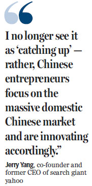 China: No Longer "Catching Up"