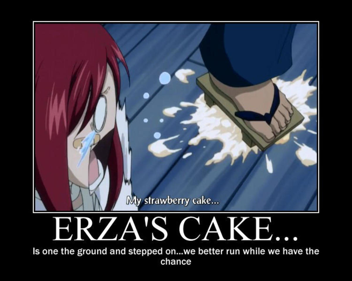 10 Karakter Paling Lucu Di Fairy Tail Versi Ane