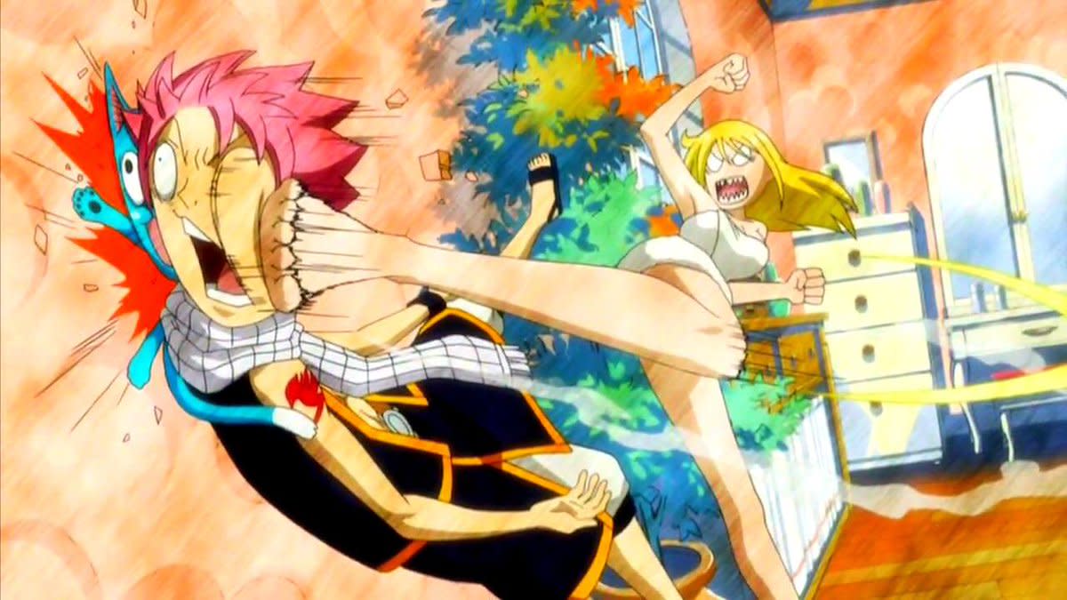 10 Karakter Paling Lucu Di Fairy Tail Versi Ane