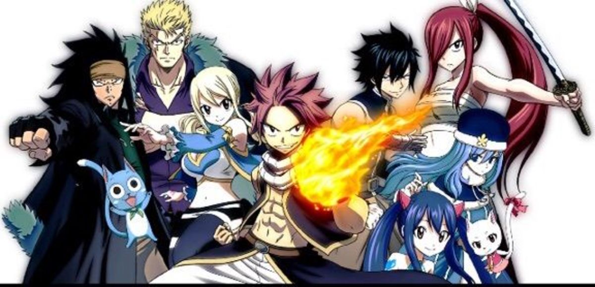 10 Karakter Paling Lucu Di Fairy Tail Versi Ane