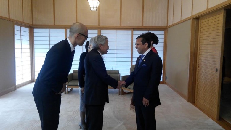 Kaisar Akihito Titip Salam untuk Presiden Jokowi Lewat Novanto