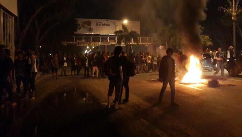 Massa HMI yang Demo, Dana Kongres Rp 7 Miliar, Tapi Kami Tak Diberi Makan