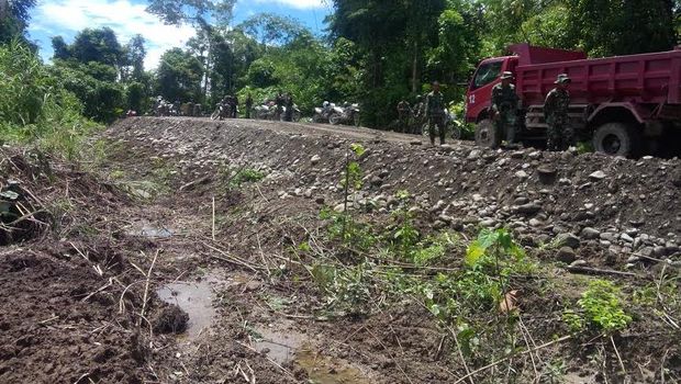 Ini Jalur Trans Papua yang Dibuka Jalurnya oleh TNI Atas Instruksi Jokowi