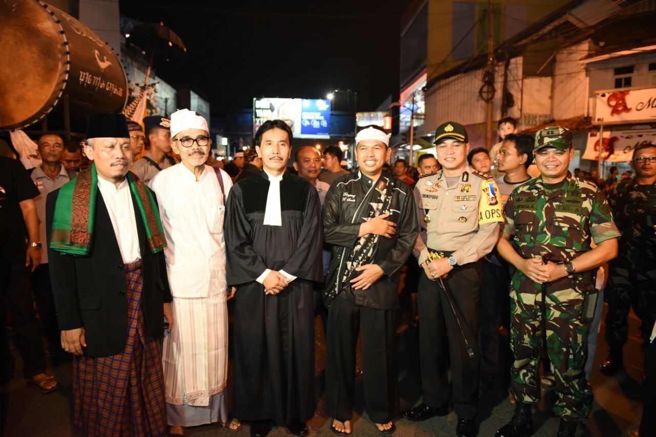 Tabuhan Bedug Pastur dan Pendeta Awali Pawai 999 Bedug Purwakarta