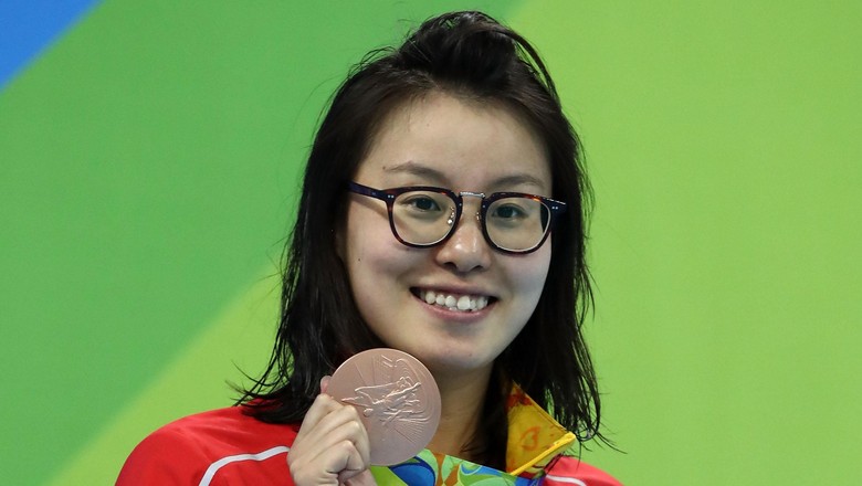 Beginilah Aksi Kocak Fu Yuanhui, Perenang Asal China di Olimpiade 2016