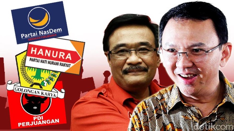 Ruhut Jadi Jubir, Ini Para Penggawa Tim Pemenangan Ahok-Djarot