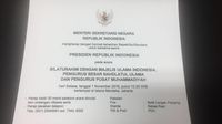 Presiden Jokowi Undang MUI, Muhammadiyah, dan NU, Apa yang Hendak Dibahas?