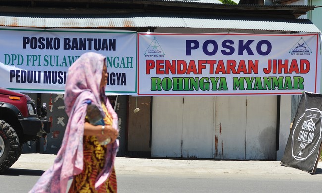 Melihat Posko Pendaftaran FPI untuk Jihad ke Myanmar