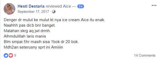 &#91;Tangerang&#93; Reseller ICE CREAM AICE