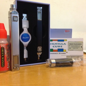Personal Vaporizer Store Bandung - Liquid/E-Juice/Battery/Cartomizer/iKit/Elego Twist