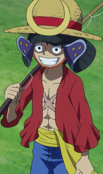 PERKEMBANGAN KOSTUM LUFFY (ONE PIECE)