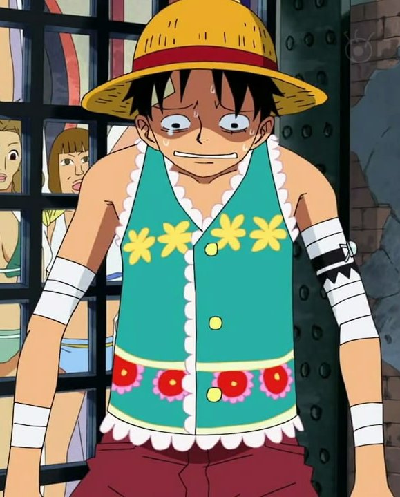PERKEMBANGAN KOSTUM LUFFY (ONE PIECE)