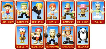 Koleksi Pribadi One Piece mainan dari Jepang