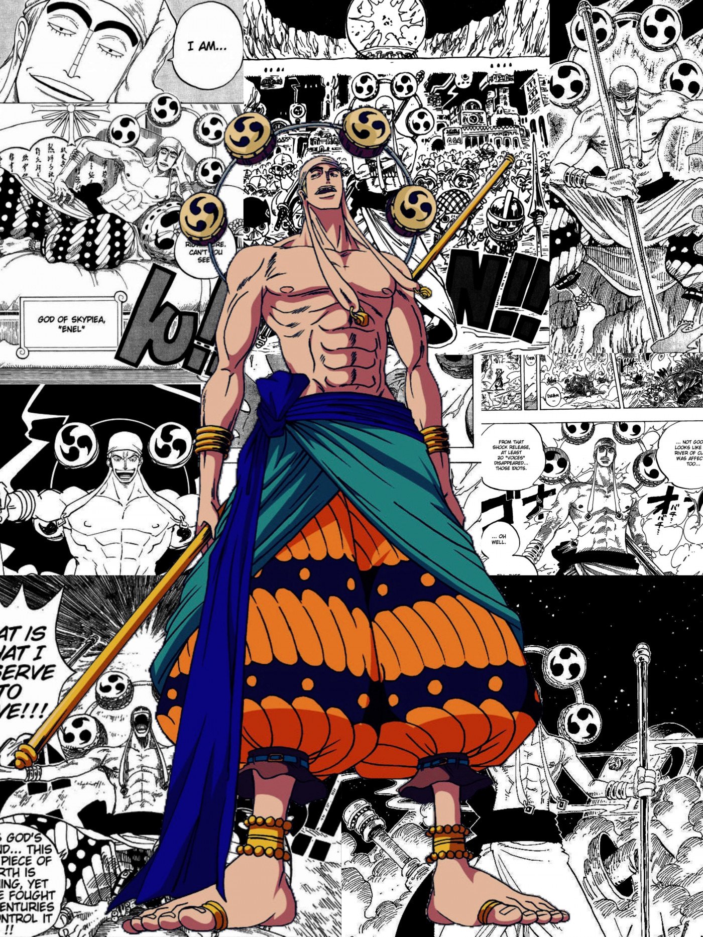 Karakter God Enel, Musuh Tangguh yang Pernah Dihadapi Luffy!