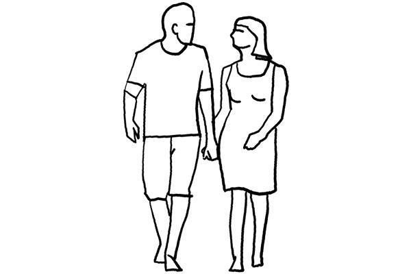21 Contoh Pose Untuk Memotret Pasangan