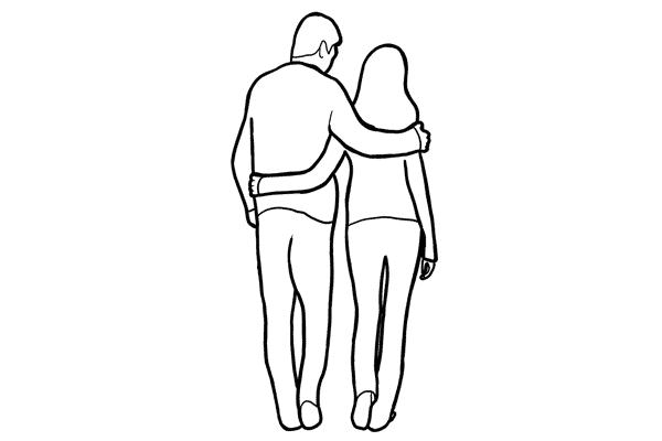21 Contoh Pose Untuk Memotret Pasangan