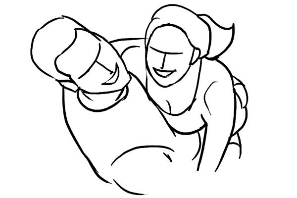 21 Contoh Pose Untuk Memotret Pasangan