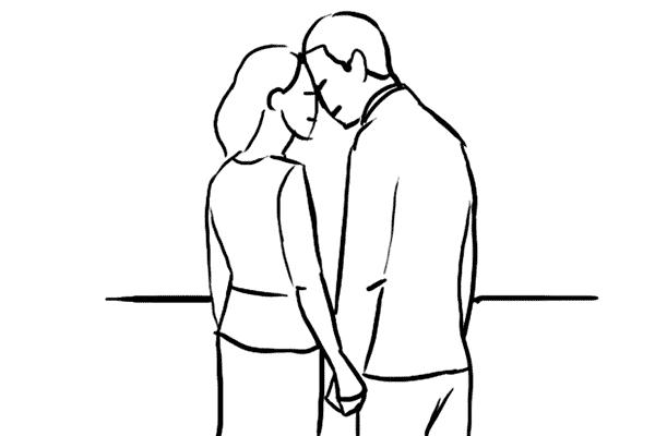 21 Contoh Pose Untuk Memotret Pasangan