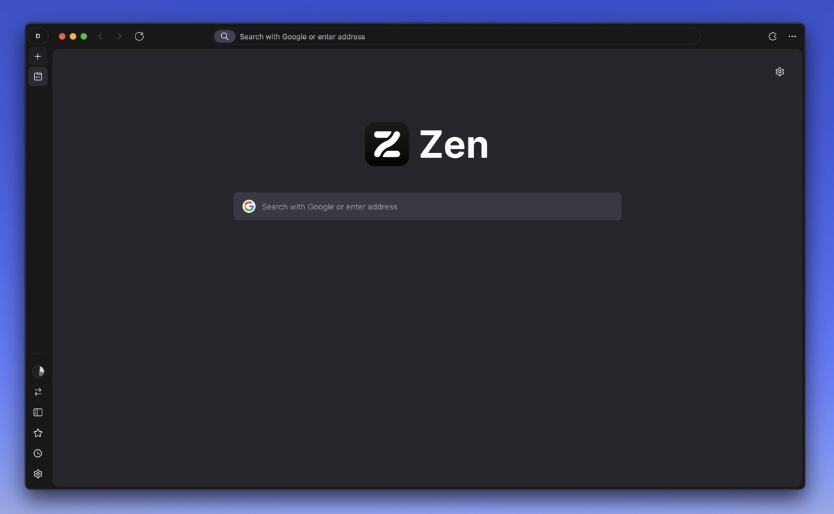 Zen Browser browser berbasiskan Gecko/Firefox untuk Windows, Mac, dan Linux