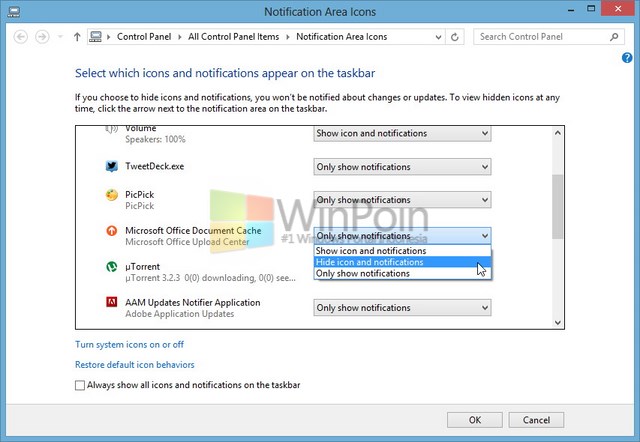 &#91;NEWBIE SHARE&#93; Kustomisasi icon system tray di Windows XP, 7, dan 8