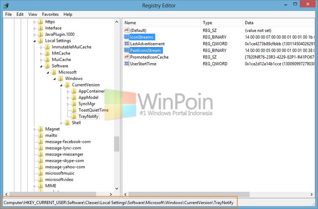 &#91;NEWBIE SHARE&#93; Kustomisasi icon system tray di Windows XP, 7, dan 8