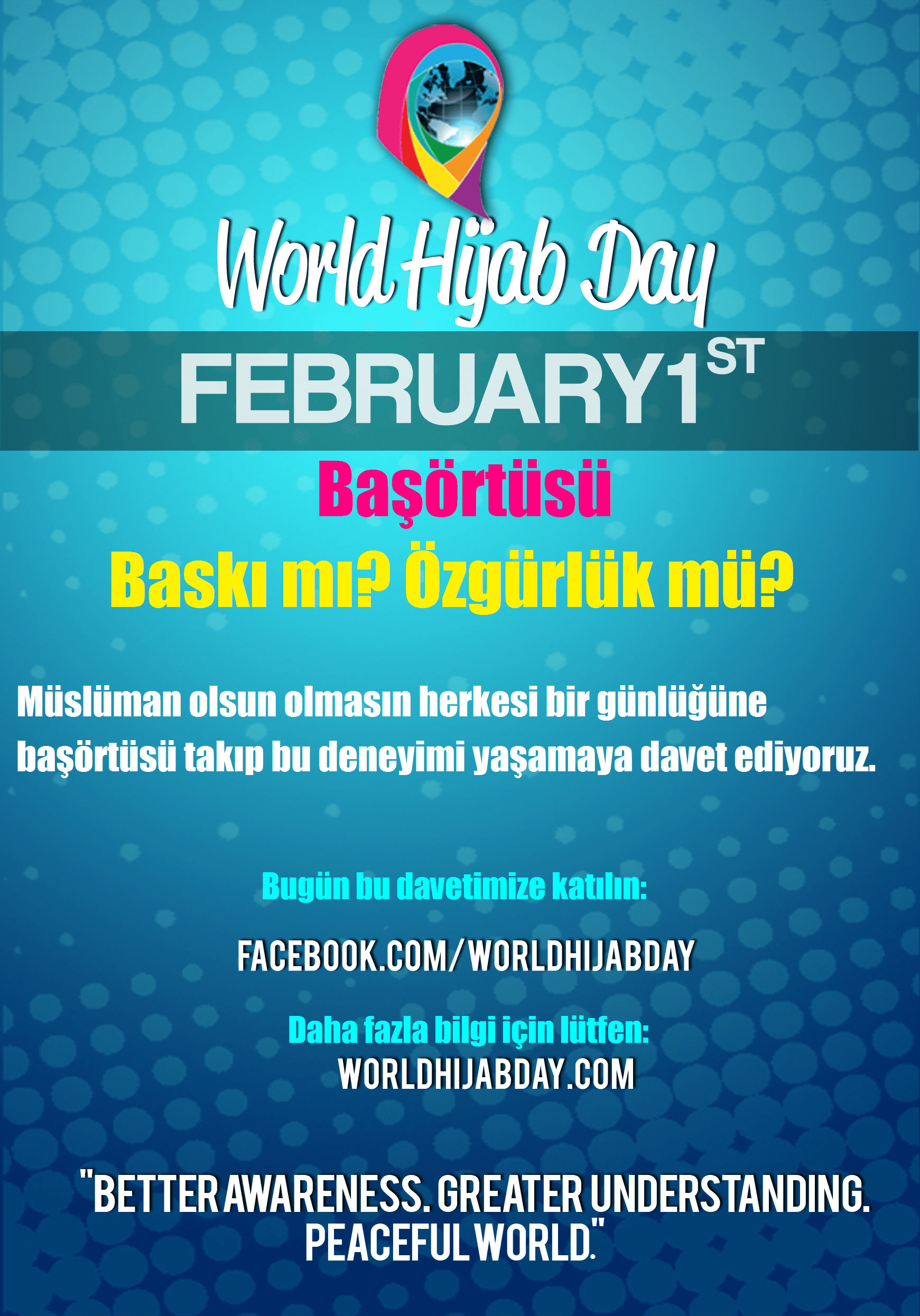 World Hijab Day (Hari Hijab Sedunia) 1 Februari 2013