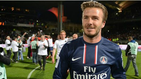 David Beckham pensiun dari sepak bola