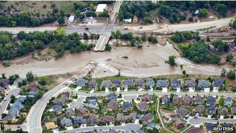 Banjir Colorado, Seribu Orang Dinyatakan Hilang