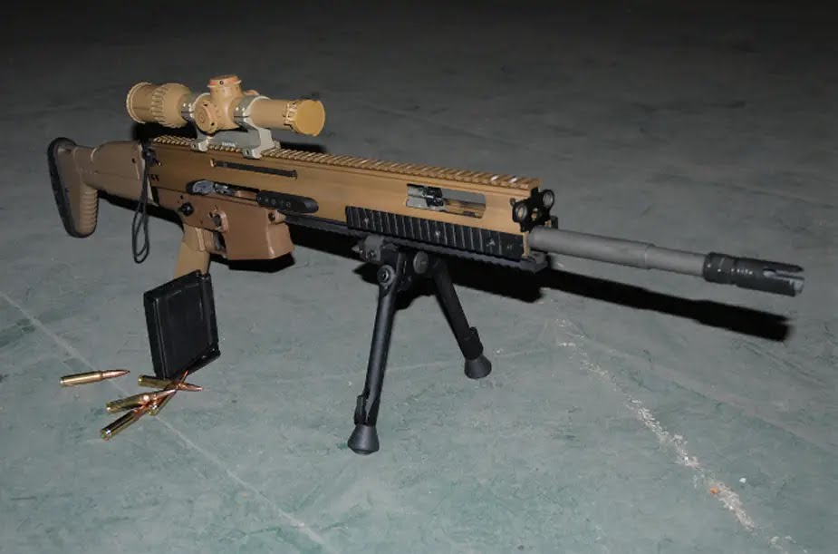 FN SCAR-H PR - Sniper Rifle Terbaru Untuk 1st Régiment de Spahis Prancis