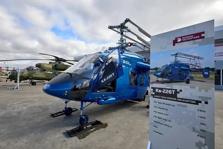 Army 2021: Rusia Tampilkan Helikopter Multi Misi Ka-226T Climber