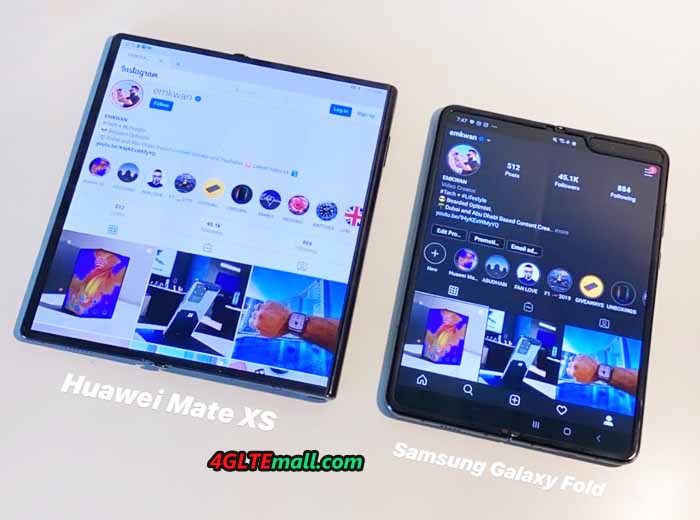 Huawei Mate Xs VS Samsung Galaxy Fold