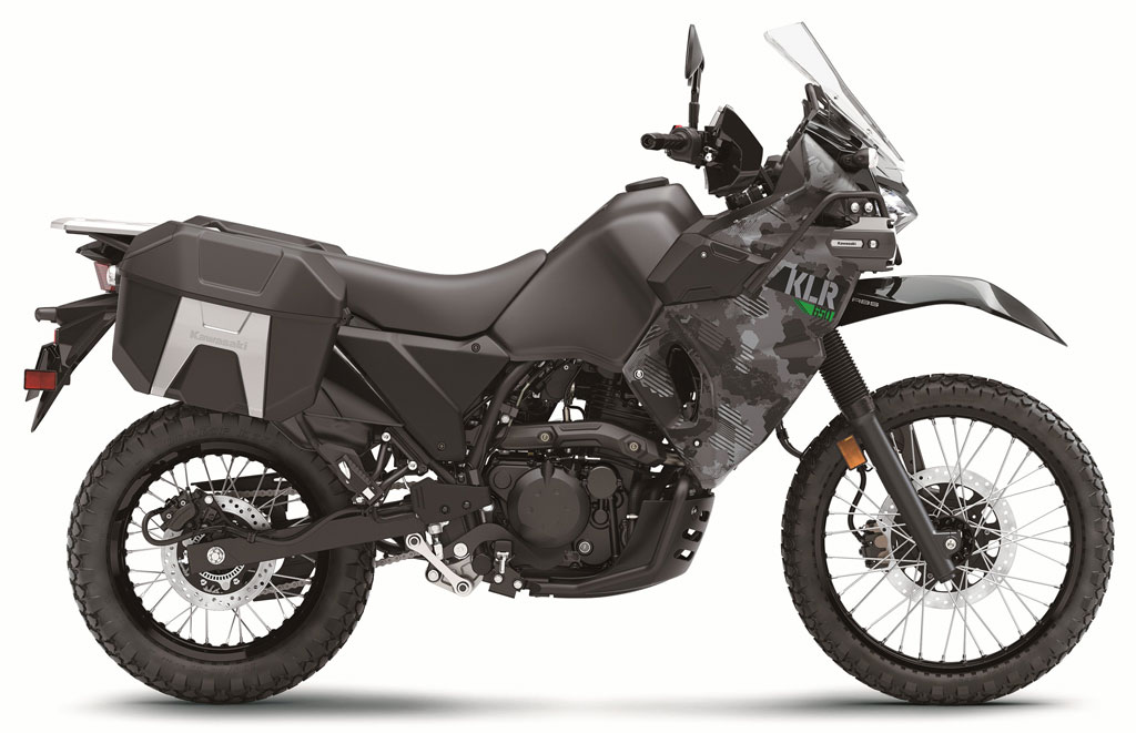 Moge 1 Silinder Terbesar Kawasaki, 650cc Bentuknya Kaya H2 Versi Adventure