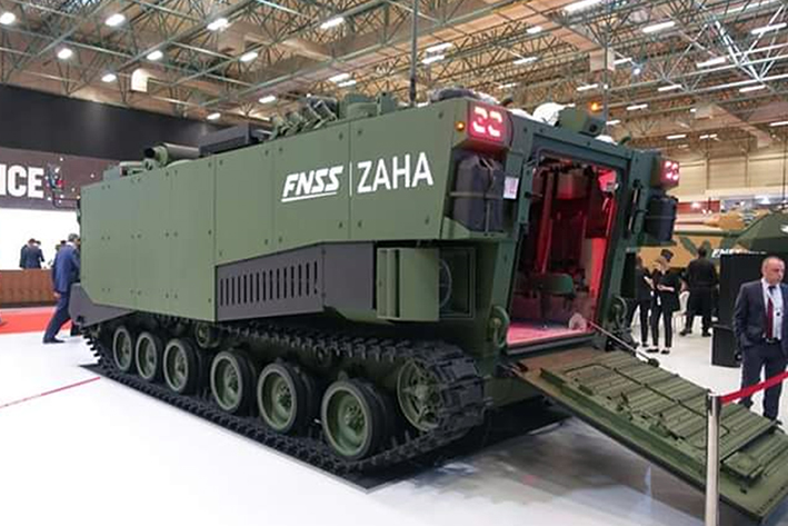 IDEF 2021: Turki Tampilkan MAV Zaha, Kendaraan Tempur Amfibi Buatan FNSS