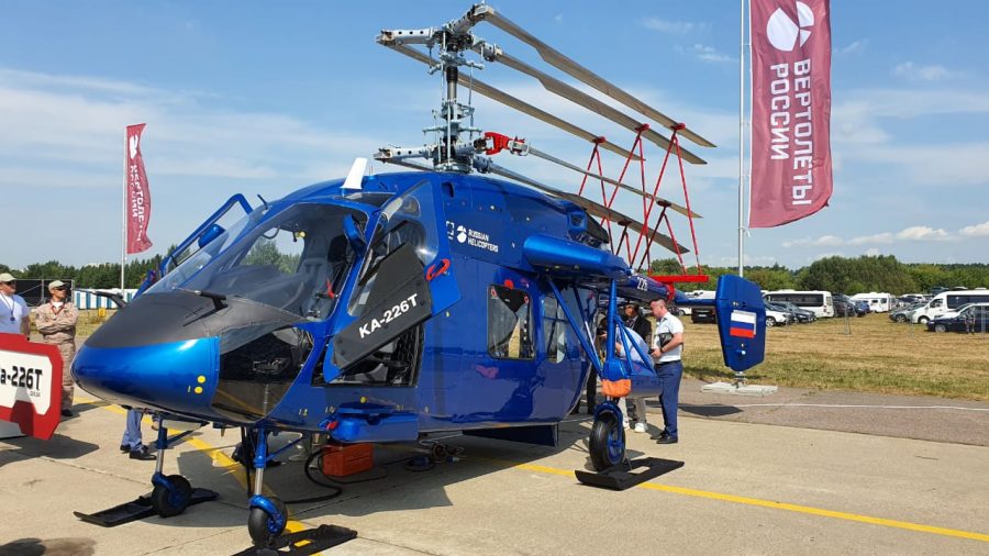 Army 2021: Rusia Tampilkan Helikopter Multi Misi Ka-226T Climber