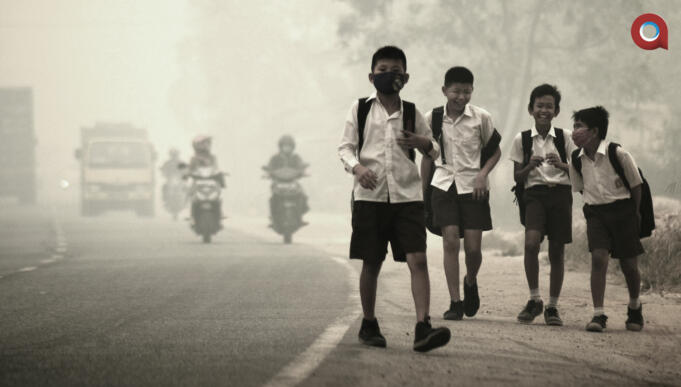 Lima Minggu ‘Dicekik’ Asap, Wali Kota Pontianak Teriak