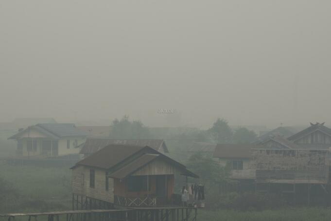 80.263 Warga Riau Sakit Akibat Kabut Asap