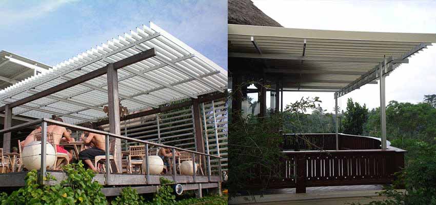 Trend Atap Rumah Modern Bisa Dibuka dan Ditutup Otomatis dengan Remote Control