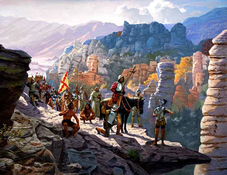 Francisco Vázquez de Coronado, Ekspedisi Menemukan Kota Emas Cibola