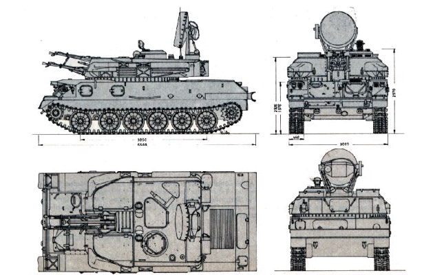 ZSU-23-4 armoured vehicle self-propelled anti-aicraft gun
