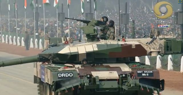 India unveils new local-made Arjun Mk-II main battle tank