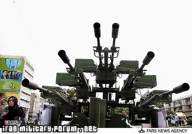 ZU 23 With 6 23mm Cannons!
