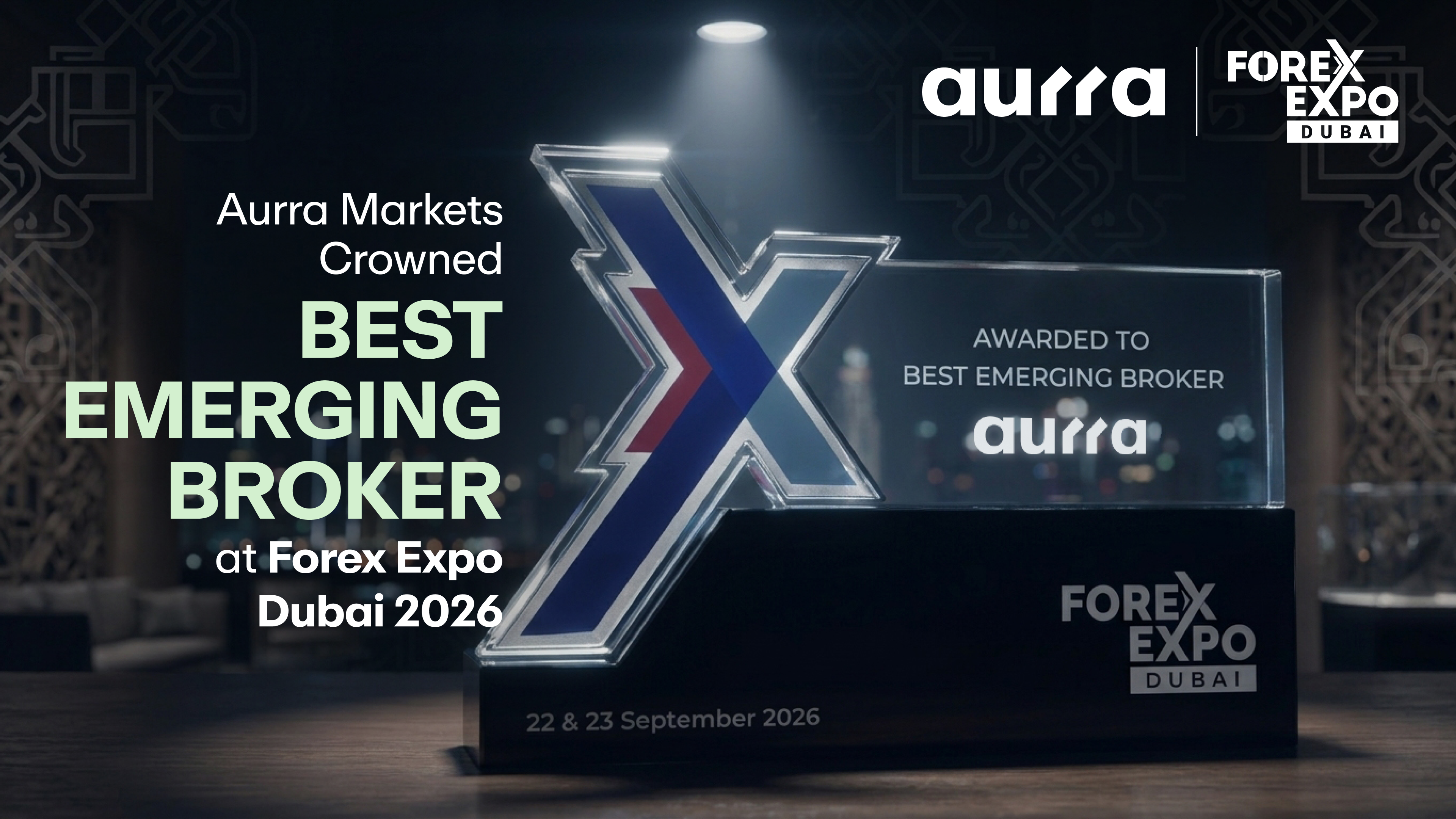 forex-expo-dubai-2026-rekap-aurra-markets-memenangkan-broker-baru-terbaik